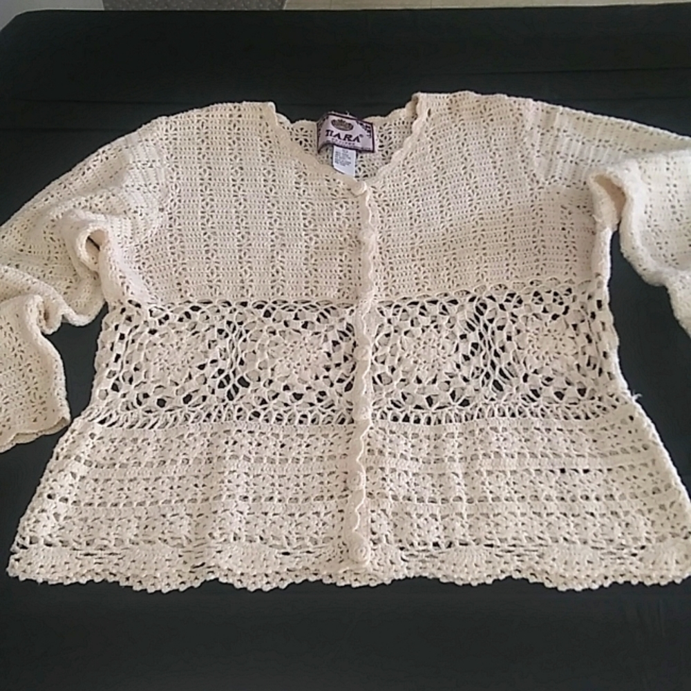 Crochet Cardigan Jacket